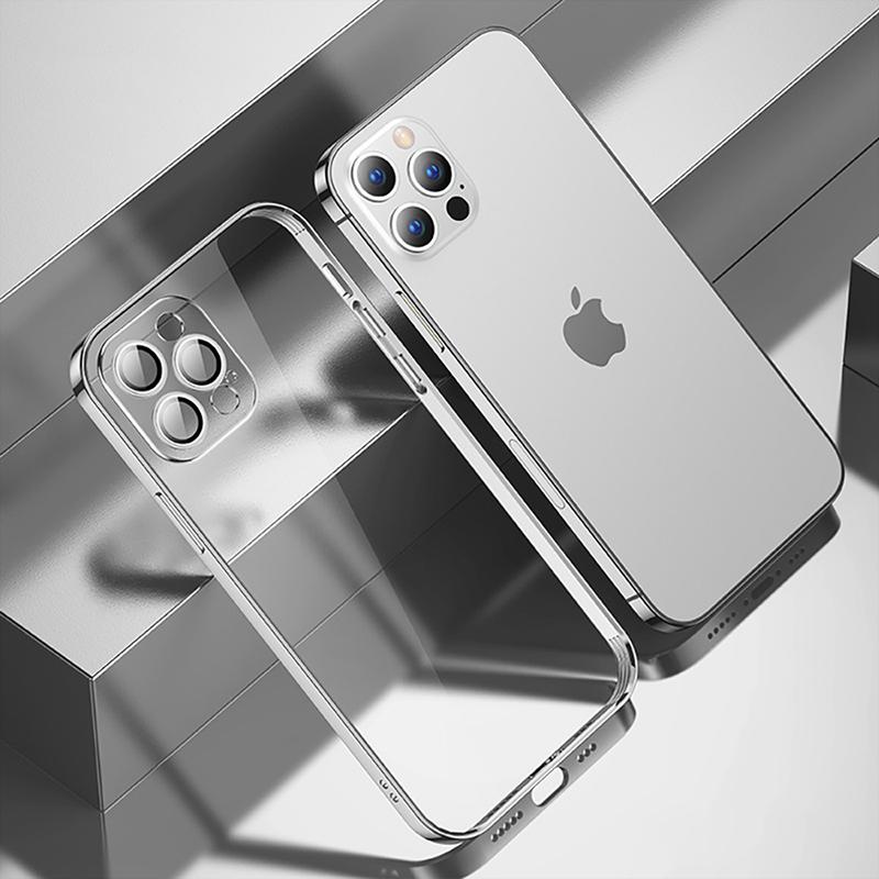 iPhone 13 Pro Transparent Plating Camera Protection Case casemarts