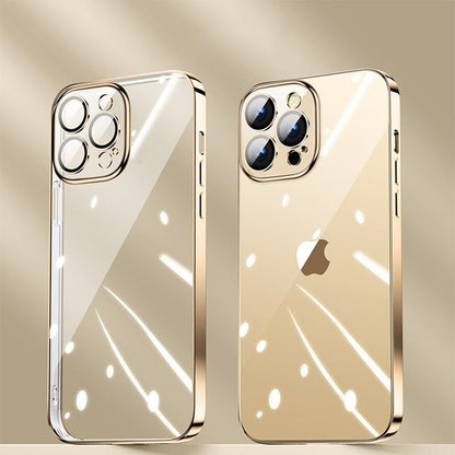 iPhone 14 Plus Transparent Plating Camera Protection Case casemarts