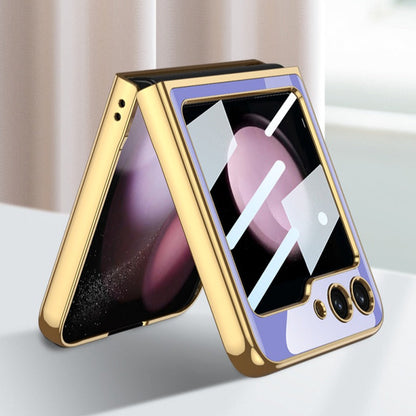 Galaxy Z Flip5 Electroplating Deer Print Soft Case casemarts