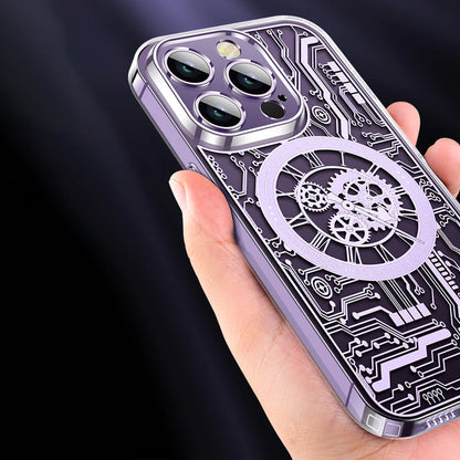 iPhone 13 MagSafe Edition Mecha Transparent Case casemarts