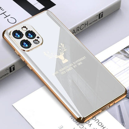 iPhone 13 Pro Max Electroplating Deer Pattern Case casemarts