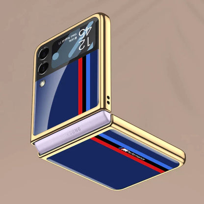 Galaxy Z Flip4 Motorsports Glass Case casemarts