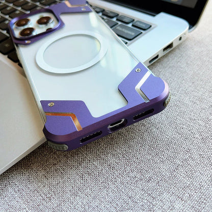 Corner Metal Case For iPhone