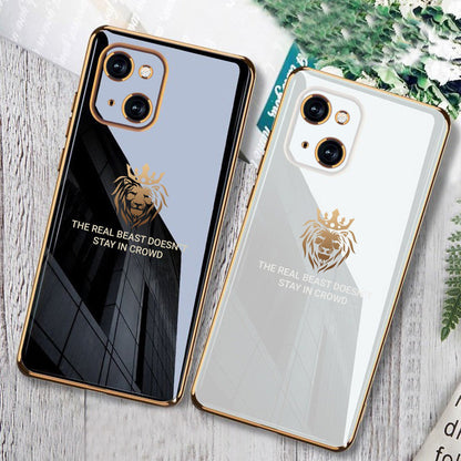 iPhone 11 Series Electroplating Lion Pattern Case casemarts