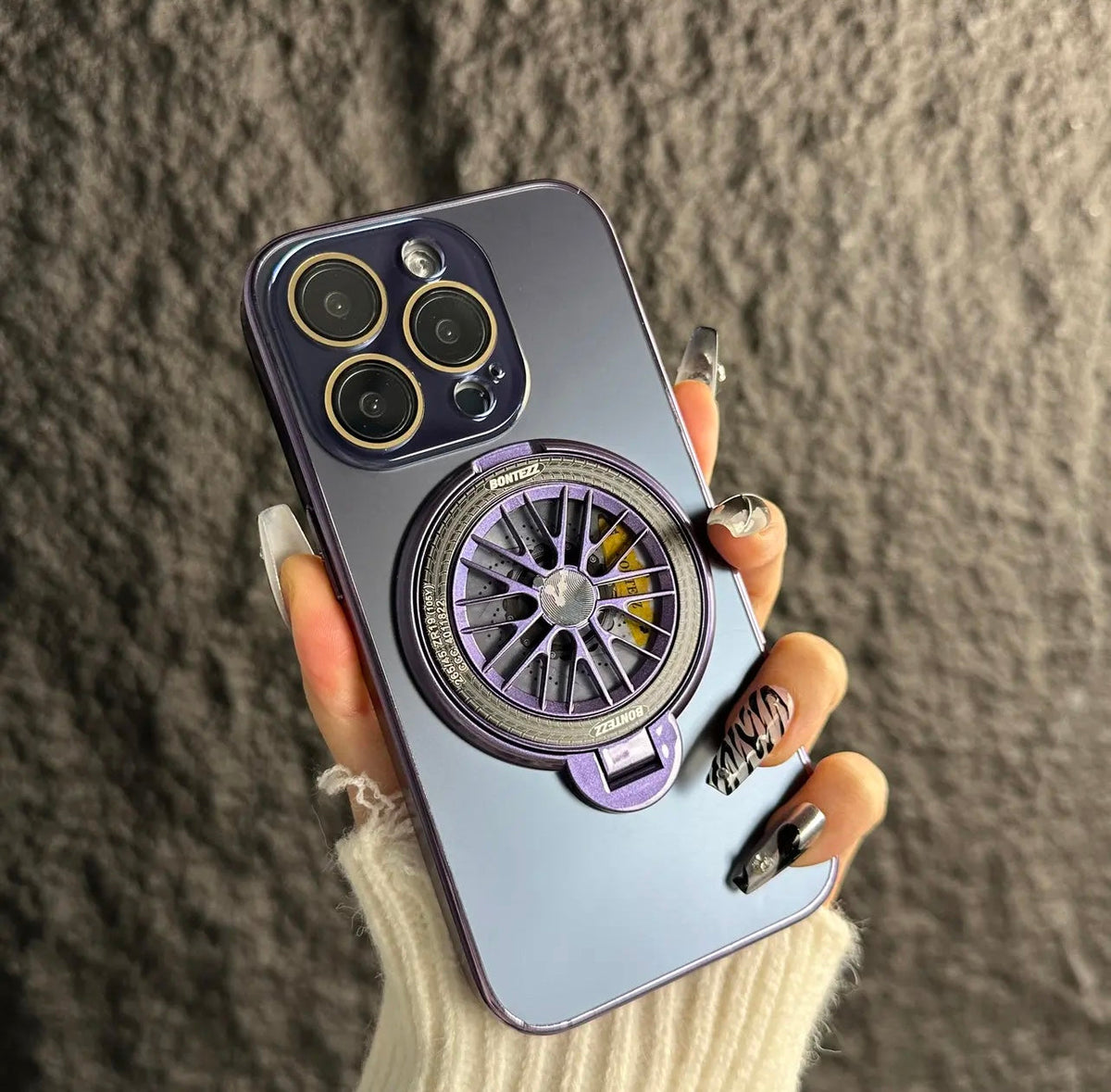 Gyroscope Magnetic Stand iPhone Case PIPI