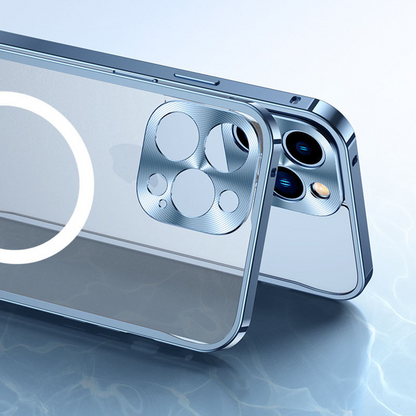 iPhone - Frosted Glass Magsafe Edition Magnetic Bumper Case casemarts