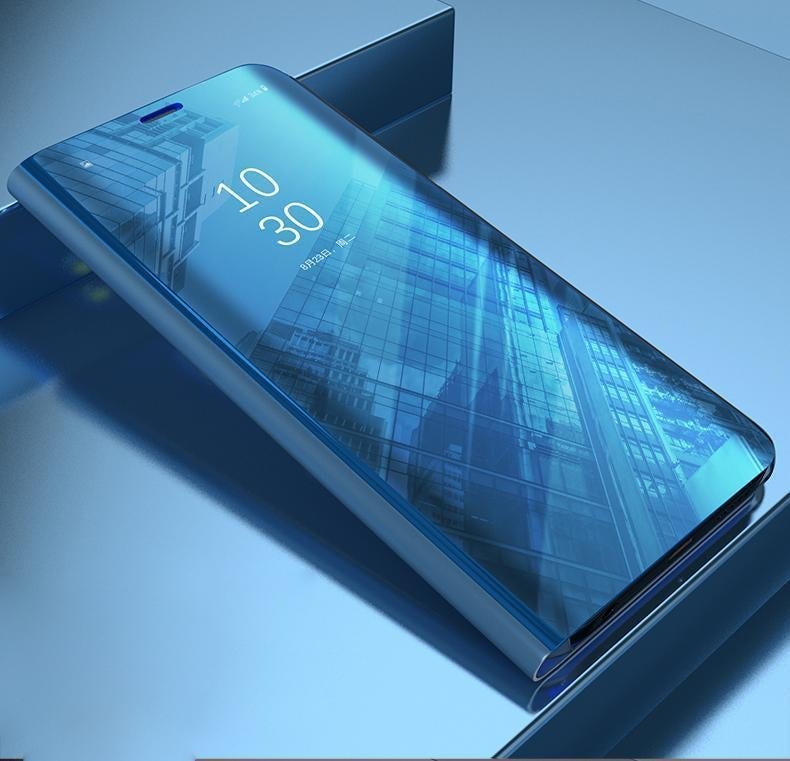Galaxy M52 Mirror Clear View Flip Case casemarts