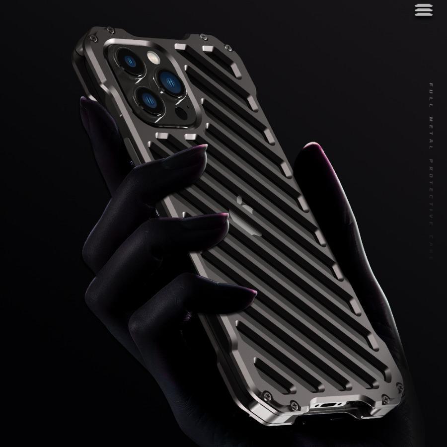 iPhone 13 Pro Max R-Just Aluminium Alloy Grill Case casemarts