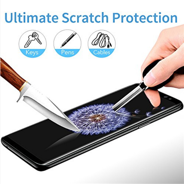 Galaxy S9 Plus Curved Edge 4D Tempered Glass casemarts