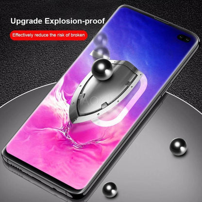 Henks ® Galaxy S10 Plus Curved Tempered Glass Screen Protector casemarts