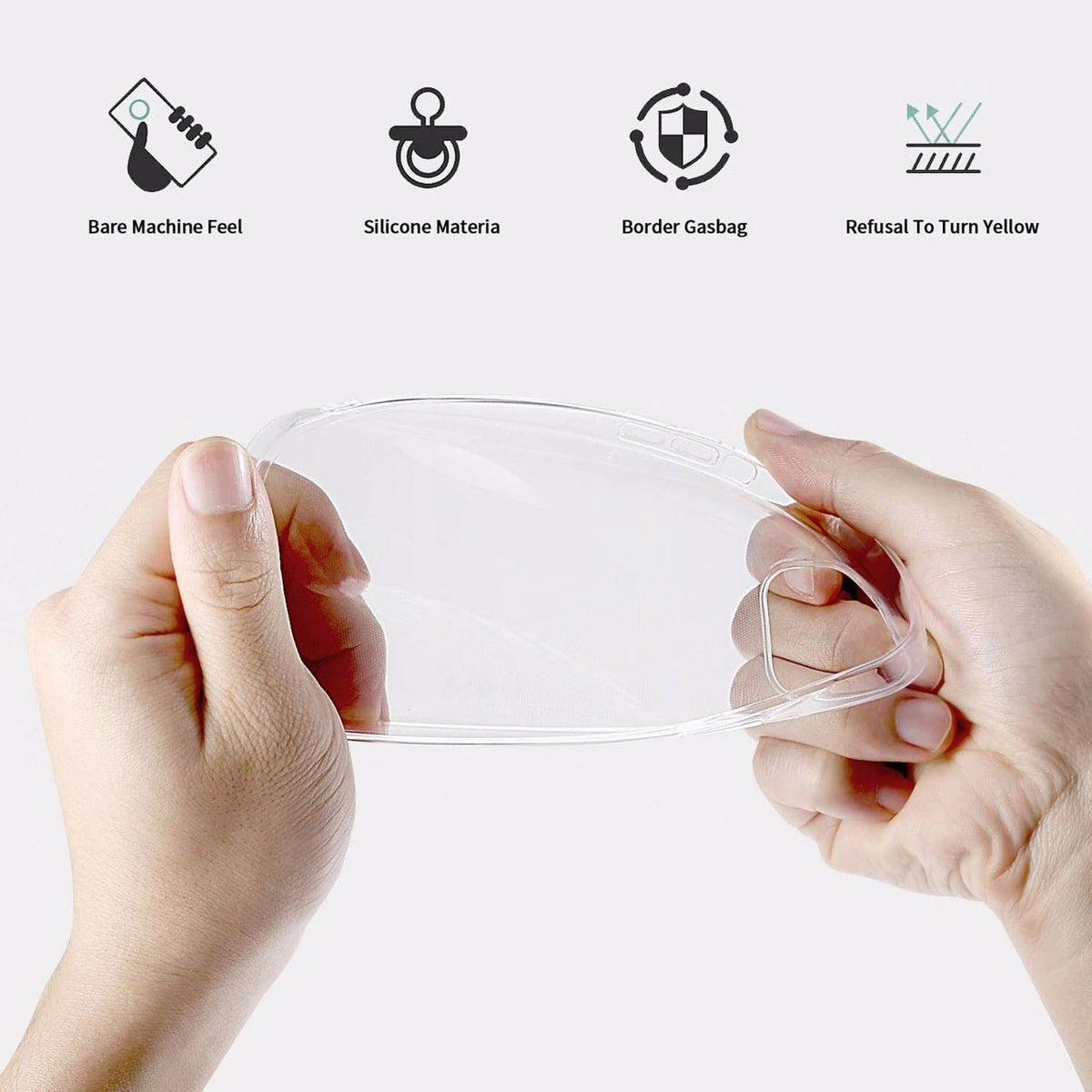 iPhone 13 Pro Max Soft TPU Clear  Case casemarts