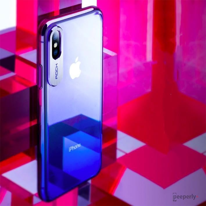 Rock ® iPhone XS Aura Gradient Glaze Back Case casemarts