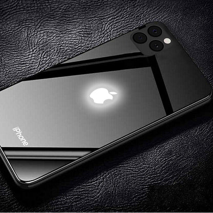 iPhone 11 Pro LED Logo Glass Back Case casemarts