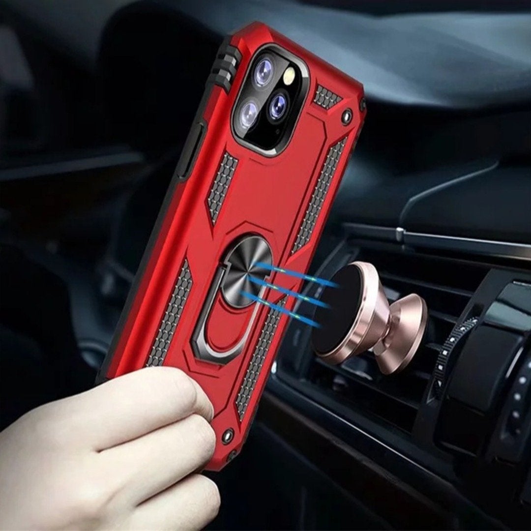 iPhone 11 Series Hybrid Armor Ring Case casemarts