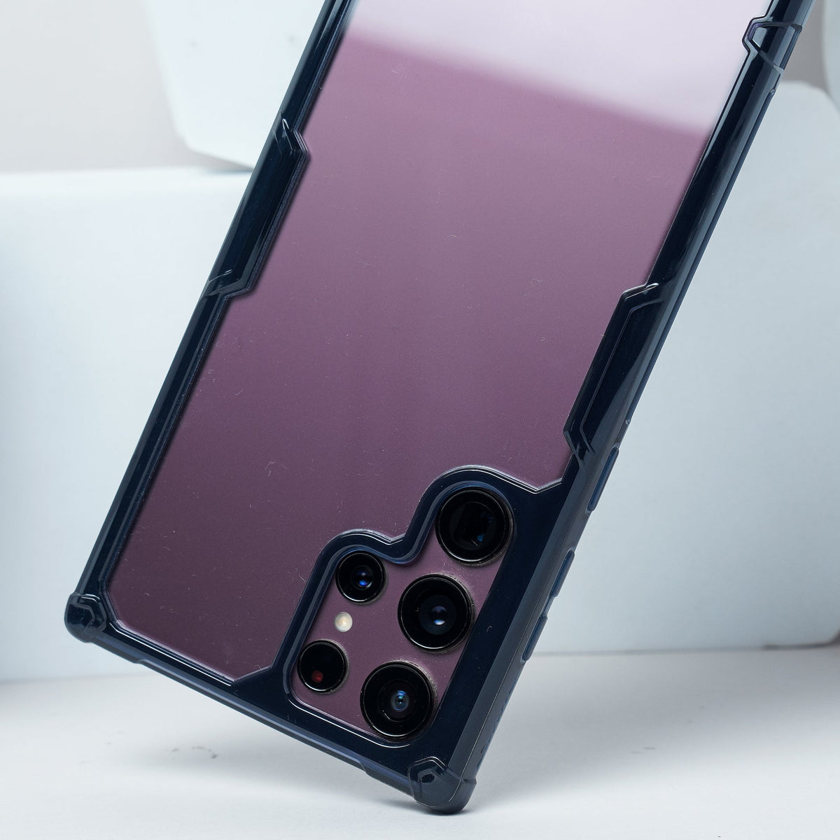 Galaxy S22 Ultra Shockproof Transparent Back Eagle Case casemarts
